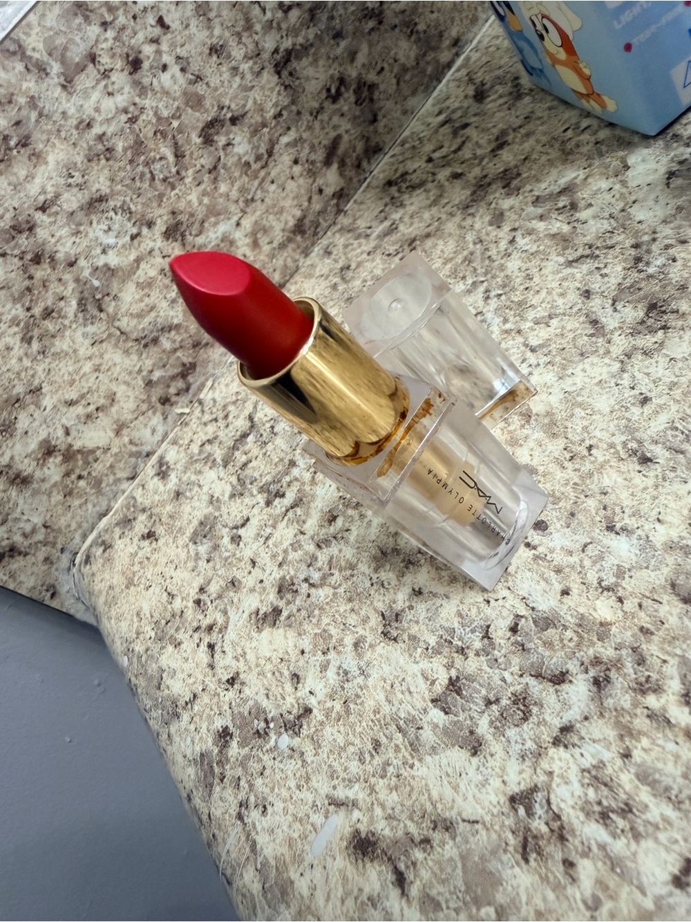 MAC Cosmetics Red Lipstick in Vibrant Red Satin